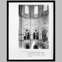 Chor, Emporen und Fenster, Aufnahme 1920er Jahre, Foto Marburg.jpg